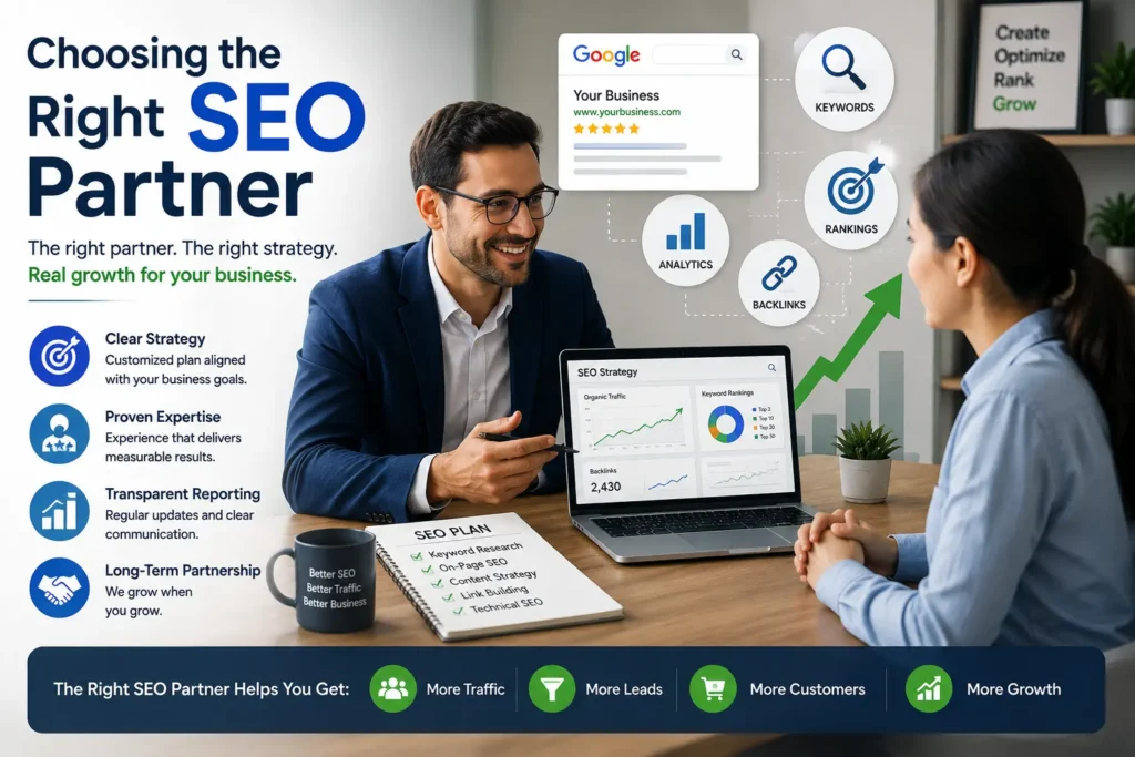 choosing right seo partner